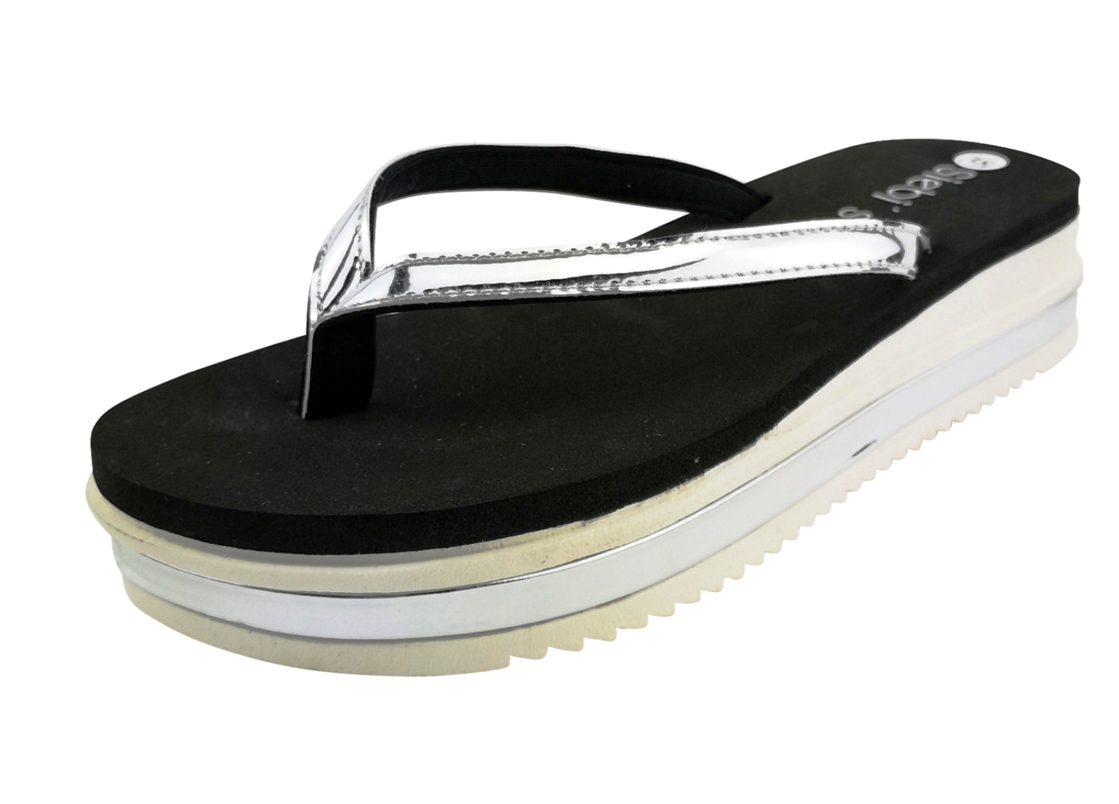 Siebi's Bilbao Zehentrenner modischer Flip mit Plateau Damen – Bild 10