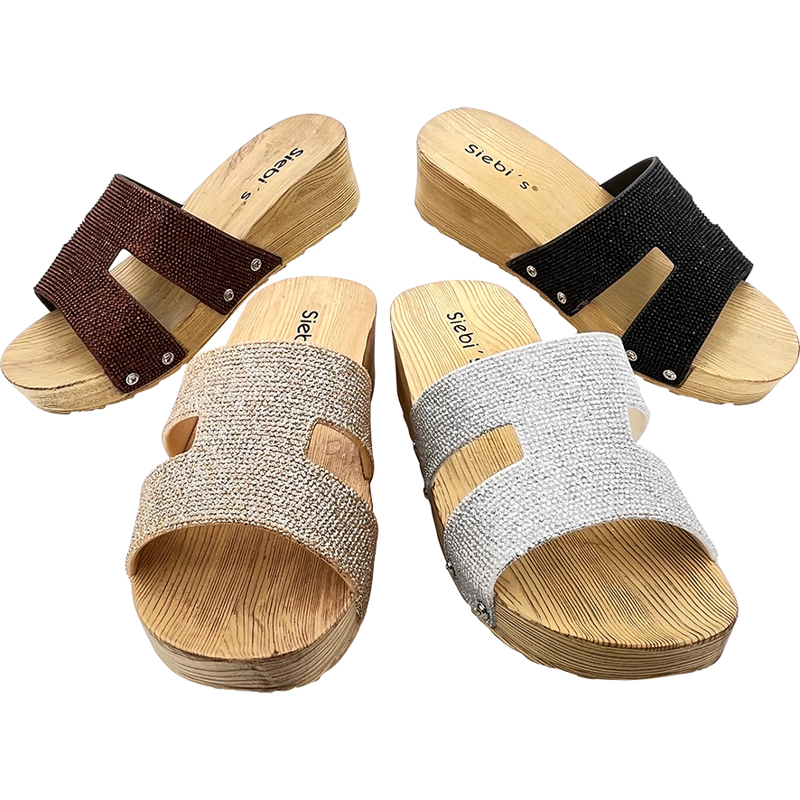 Siebi's COMO Luxus Badeschuhe Strandschuhe Pantoletten Damen – Bild 43